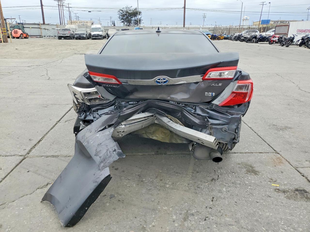 2012 Toyota Camry Hybrid Xle Gray vin: 4T1BD1FK0CU006465