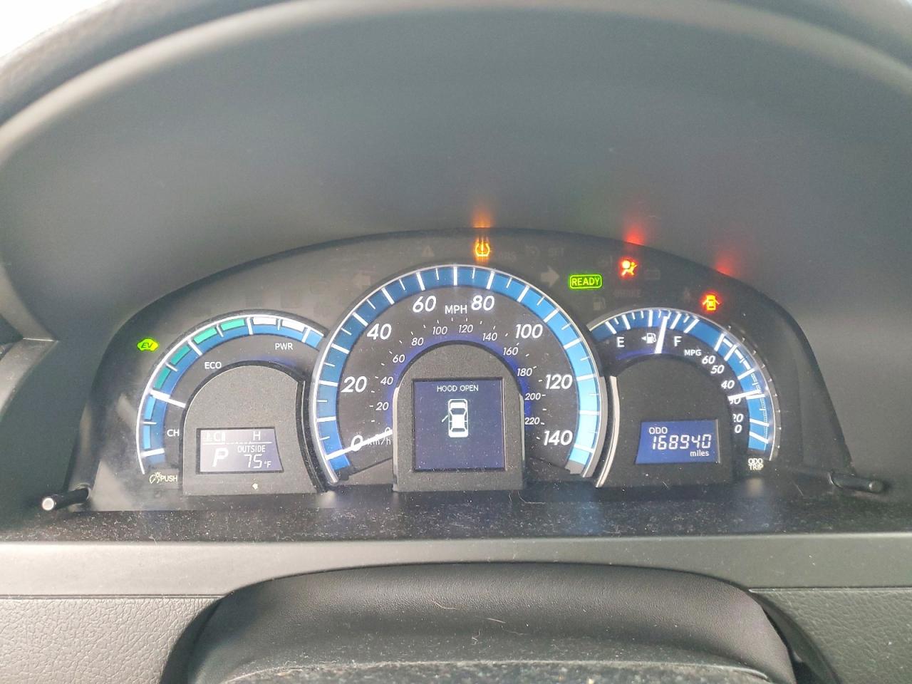 2012 Toyota Camry Hybrid Xle Gray vin: 4T1BD1FK0CU006465