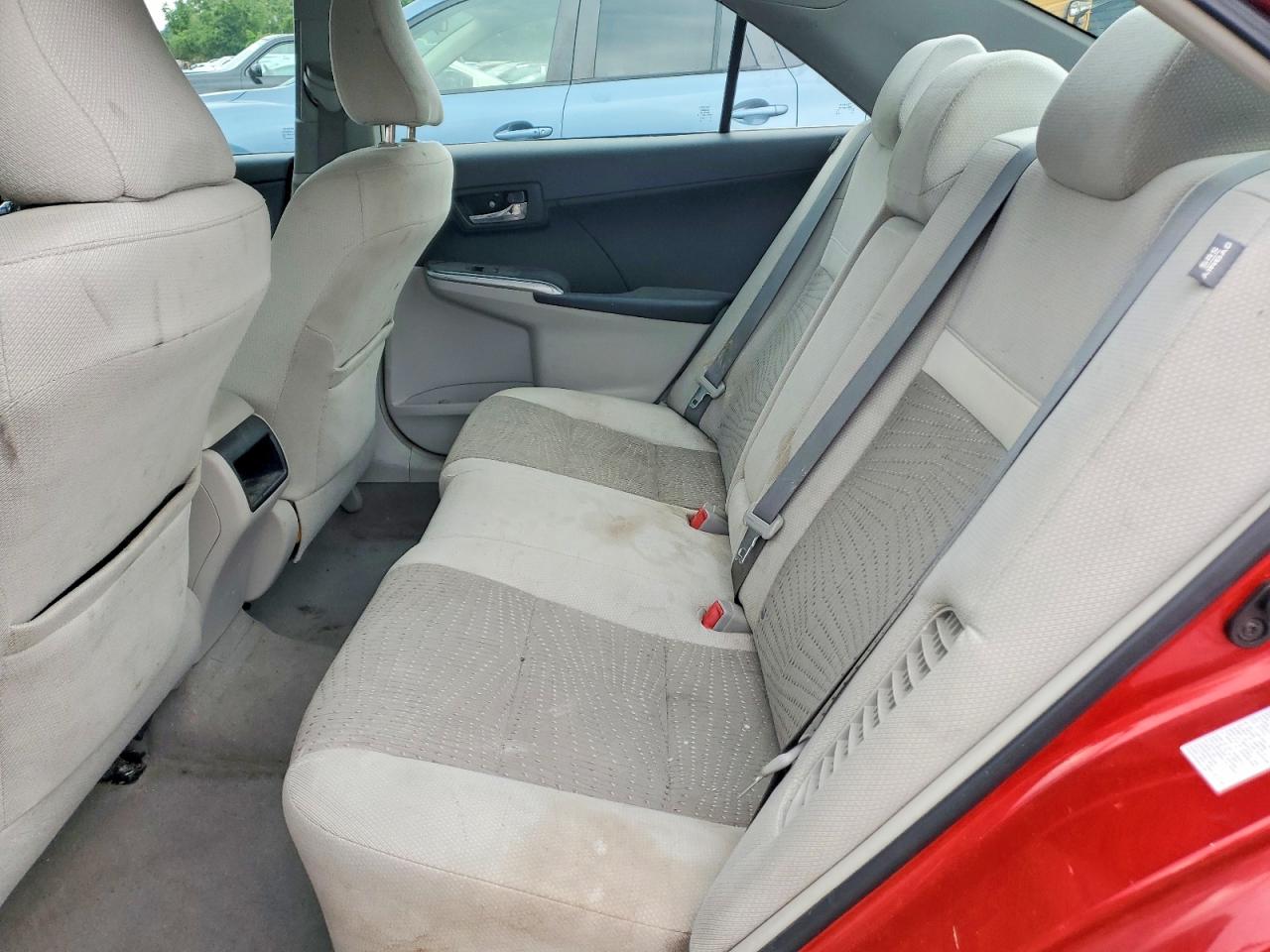 2012 Toyota Camry Hybrid Le Red vin: 4T1BD1FK0CU007812