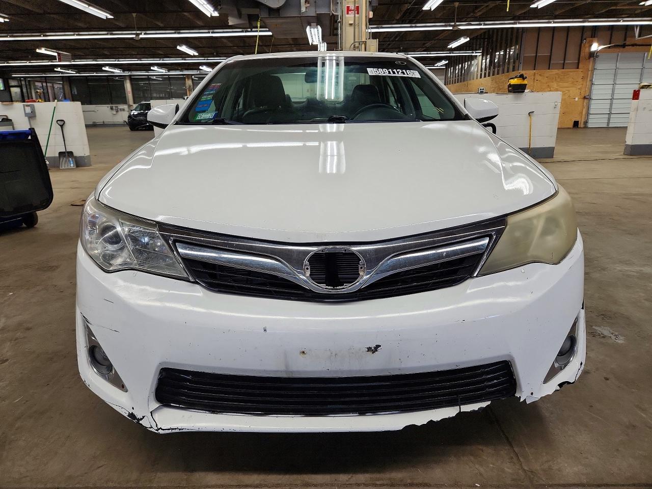 2012 Toyota Camry Hybrid Xle White vin: 4T1BD1FK0CU019913