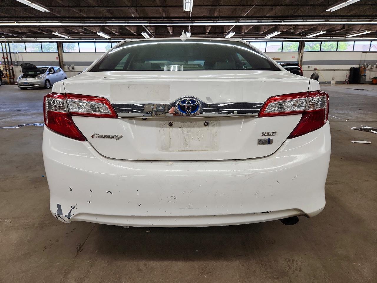 2012 Toyota Camry Hybrid Xle White vin: 4T1BD1FK0CU019913