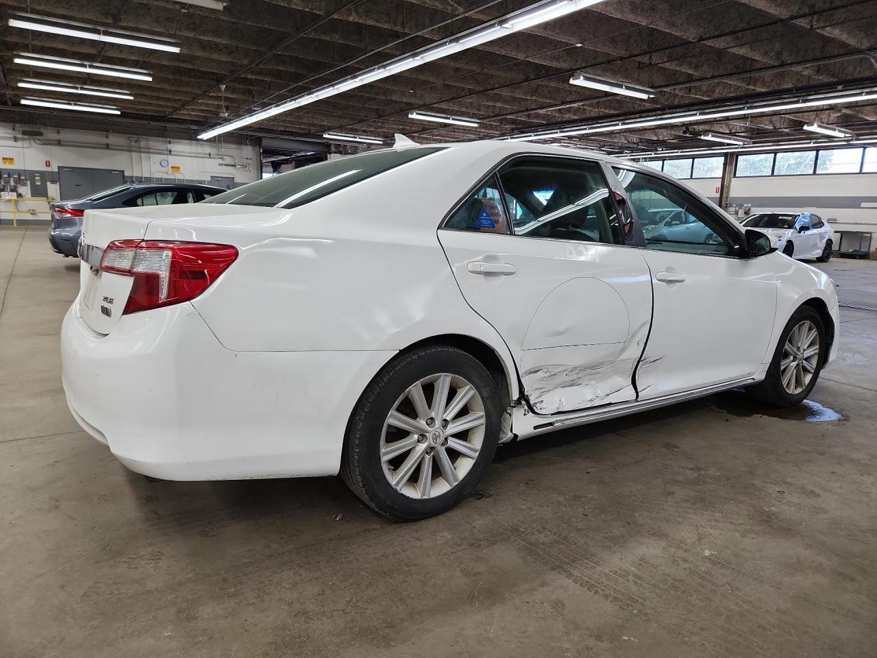 2012 Toyota Camry Hybrid Xle White vin: 4T1BD1FK0CU019913 Damage: Right Qtr Panel, Previous Repair, Substandard Repair