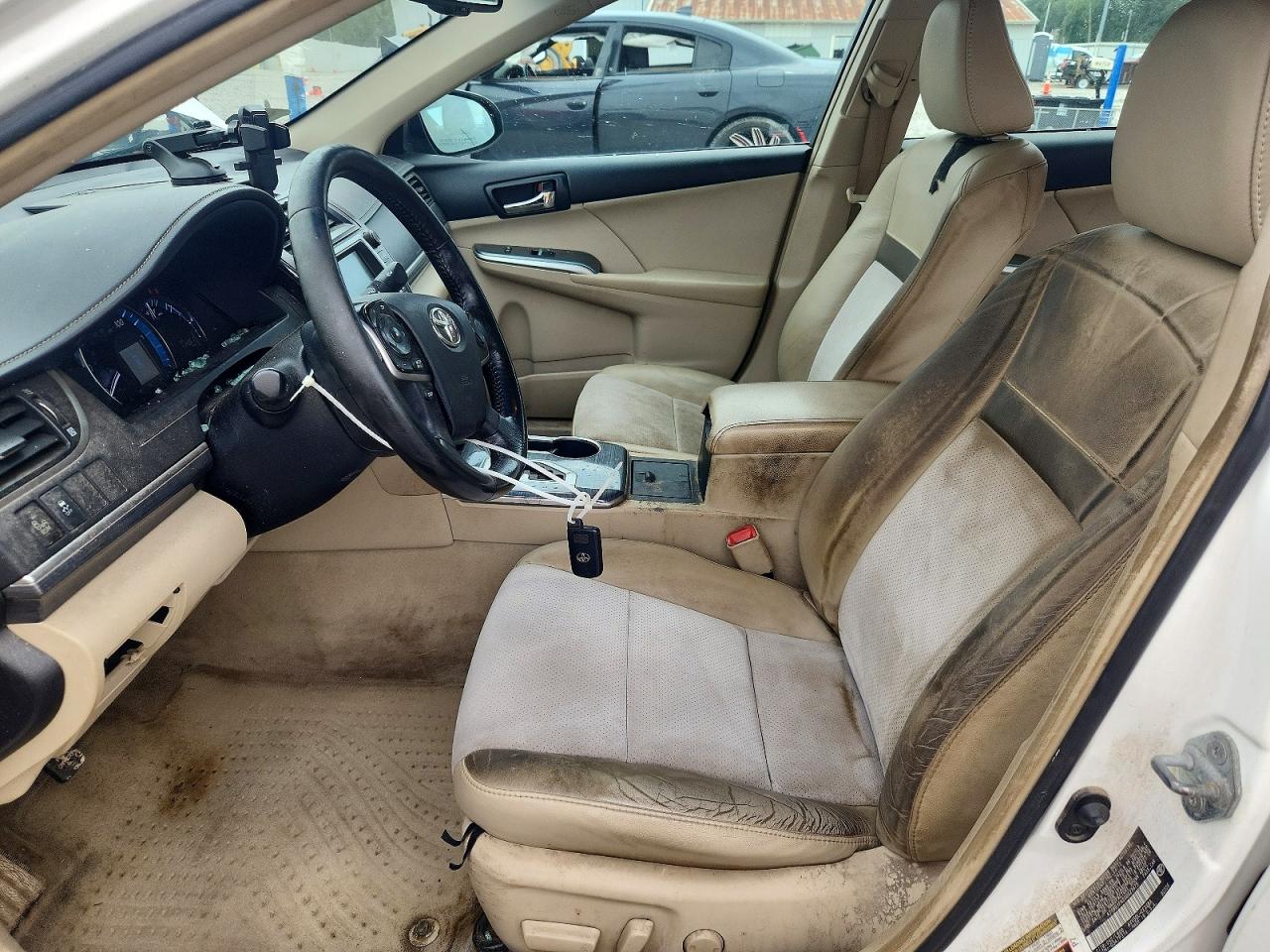 2012 Toyota Camry Hybrid Xle White vin: 4T1BD1FK0CU023475