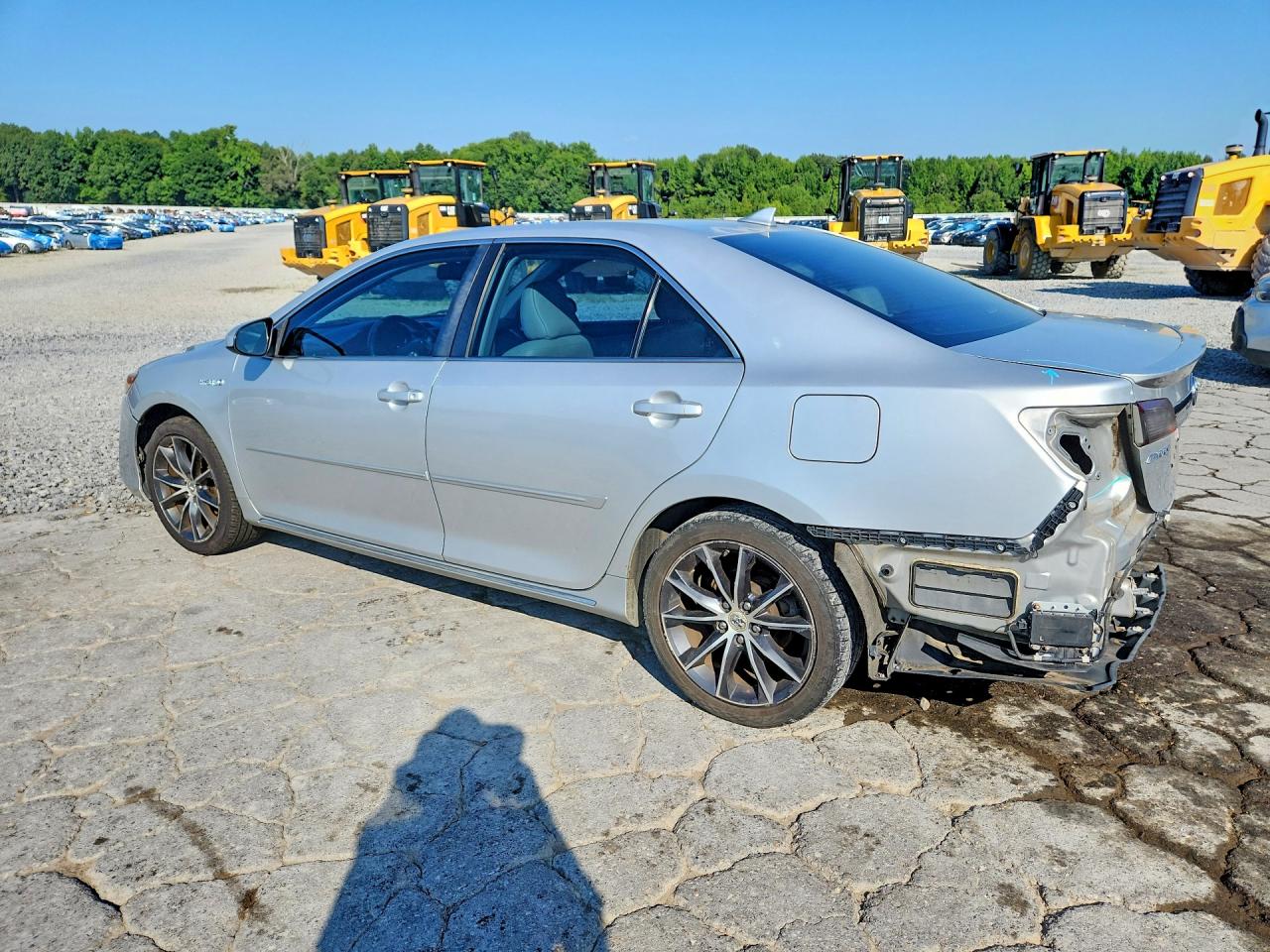 2012 Toyota Camry Hybrid Xle Серебряный vin: 4T1BD1FK0CU025906
