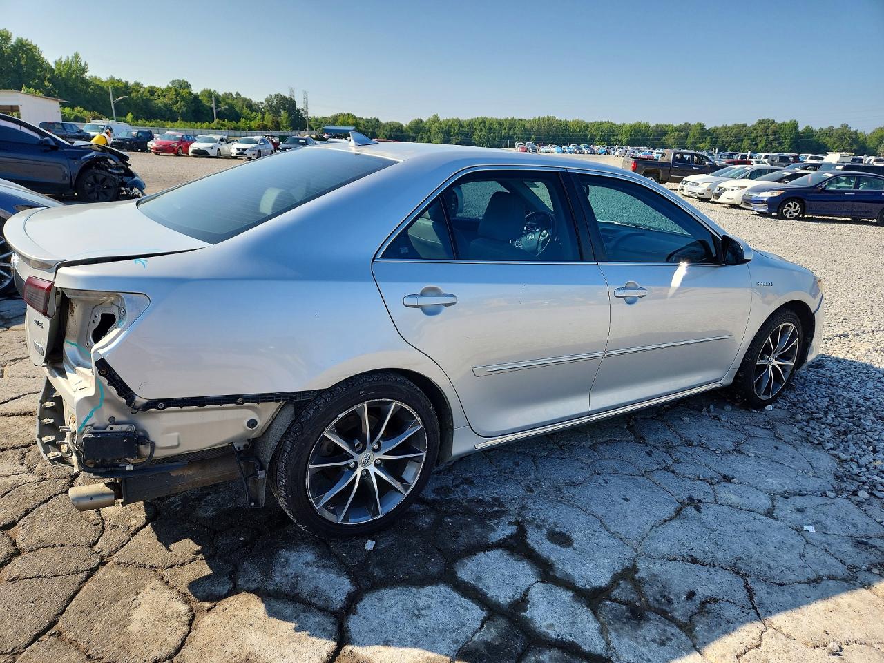 2012 Toyota Camry Hybrid Xle Серебряный vin: 4T1BD1FK0CU025906