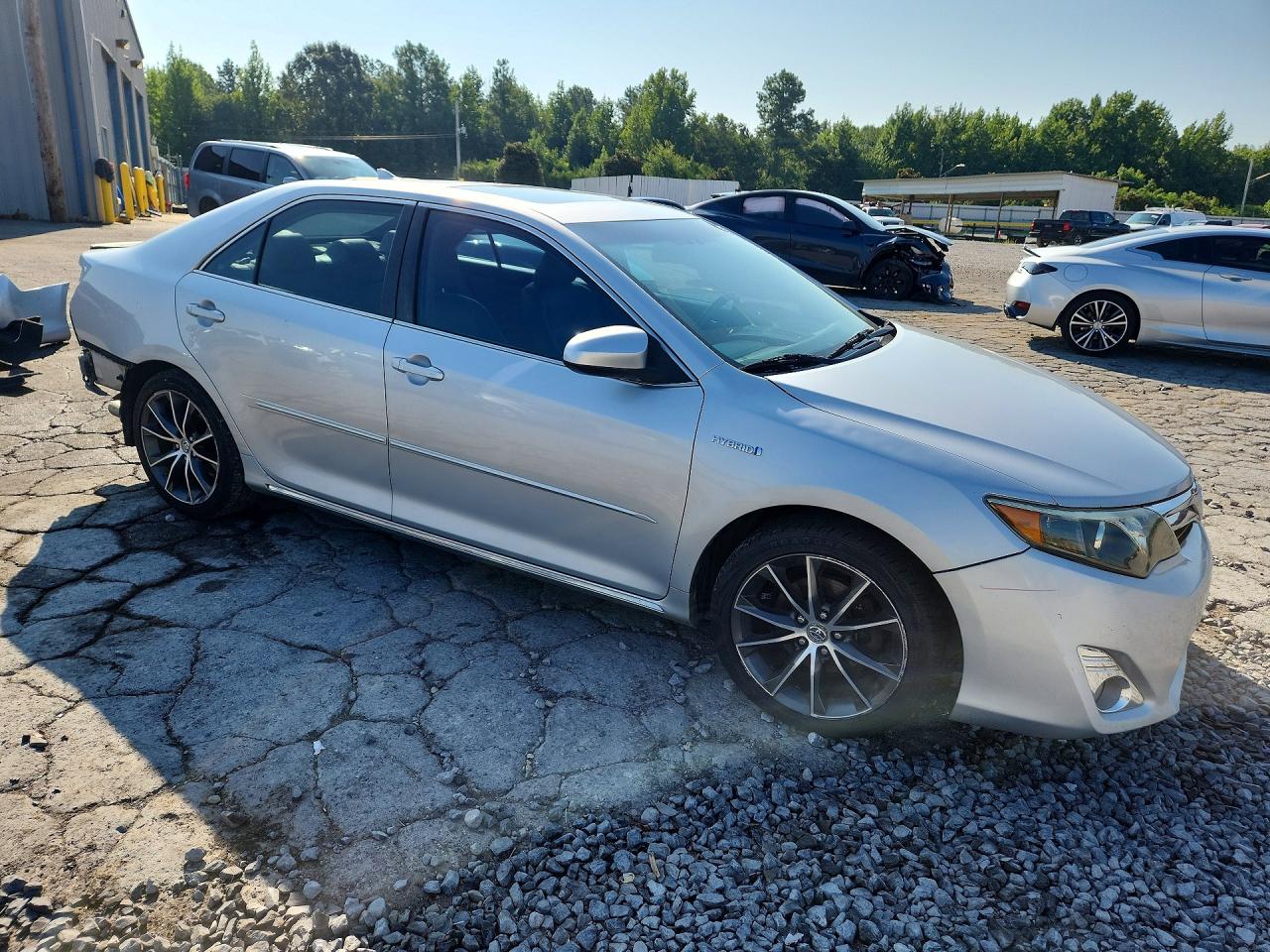2012 Toyota Camry Hybrid Xle Серебряный vin: 4T1BD1FK0CU025906