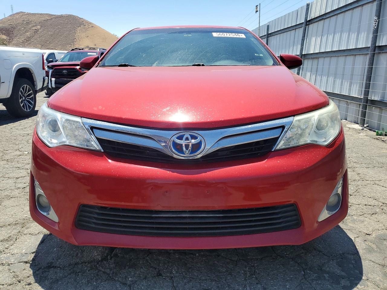 2012 Toyota Camry Hybrid Xle Красный vin: 4T1BD1FK0CU028398