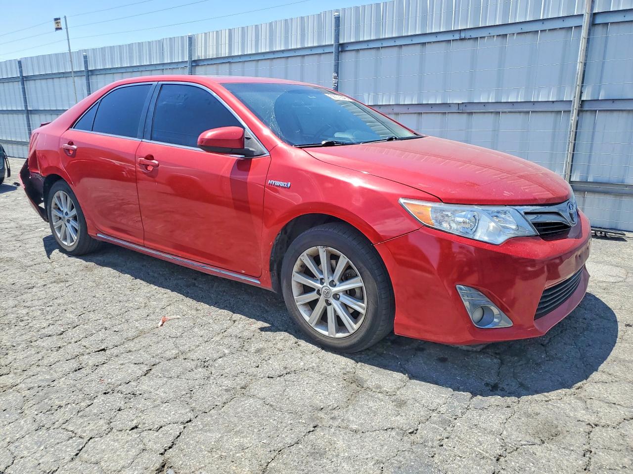 2012 Toyota Camry Hybrid Xle Красный vin: 4T1BD1FK0CU028398
