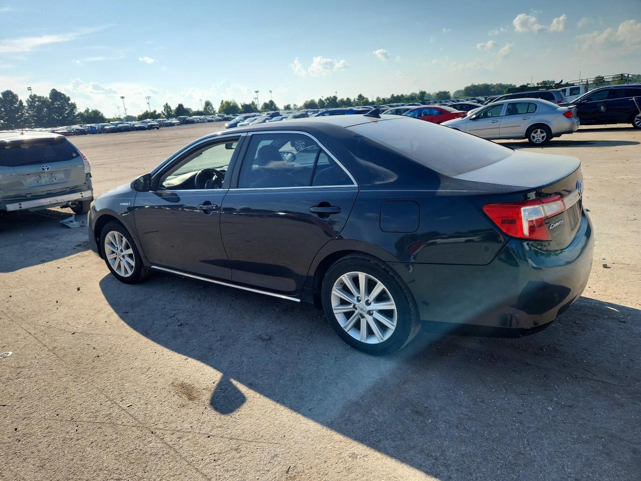 2012 Toyota Camry Hybrid Xle Black vin: 4T1BD1FK0CU035965