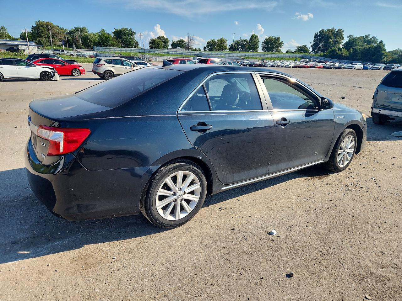 2012 Toyota Camry Hybrid Xle Black vin: 4T1BD1FK0CU035965