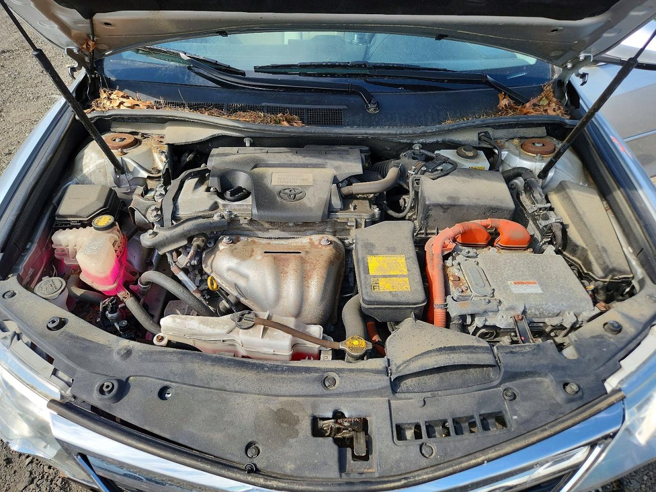 2012 Toyota Camry Hybrid Le Silver vin: 4T1BD1FK0CU036629