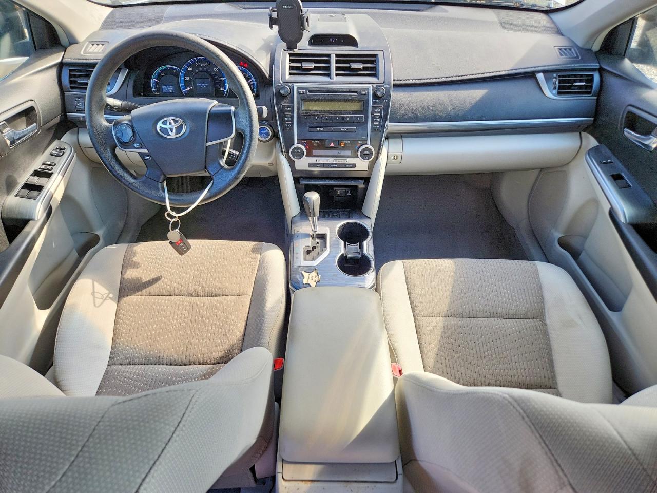 2012 Toyota Camry Hybrid Le Silver vin: 4T1BD1FK0CU036629