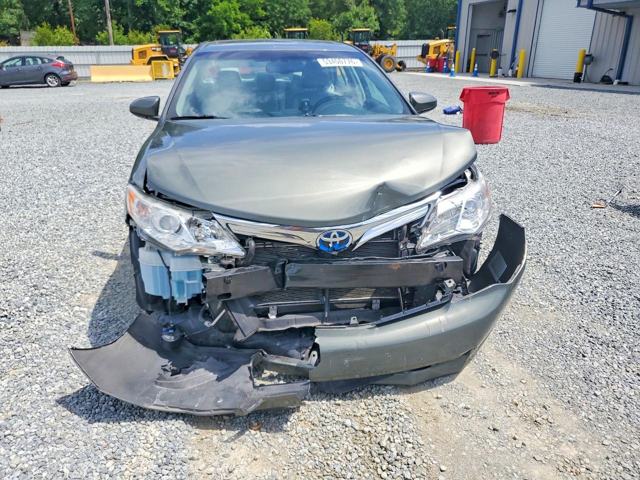 2012 Toyota Camry Hybrid Xle Green vin: 4T1BD1FK0CU037246
