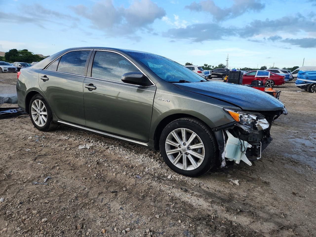 2012 Toyota Camry Hybrid Xle Charcoal vin: 4T1BD1FK0CU037621