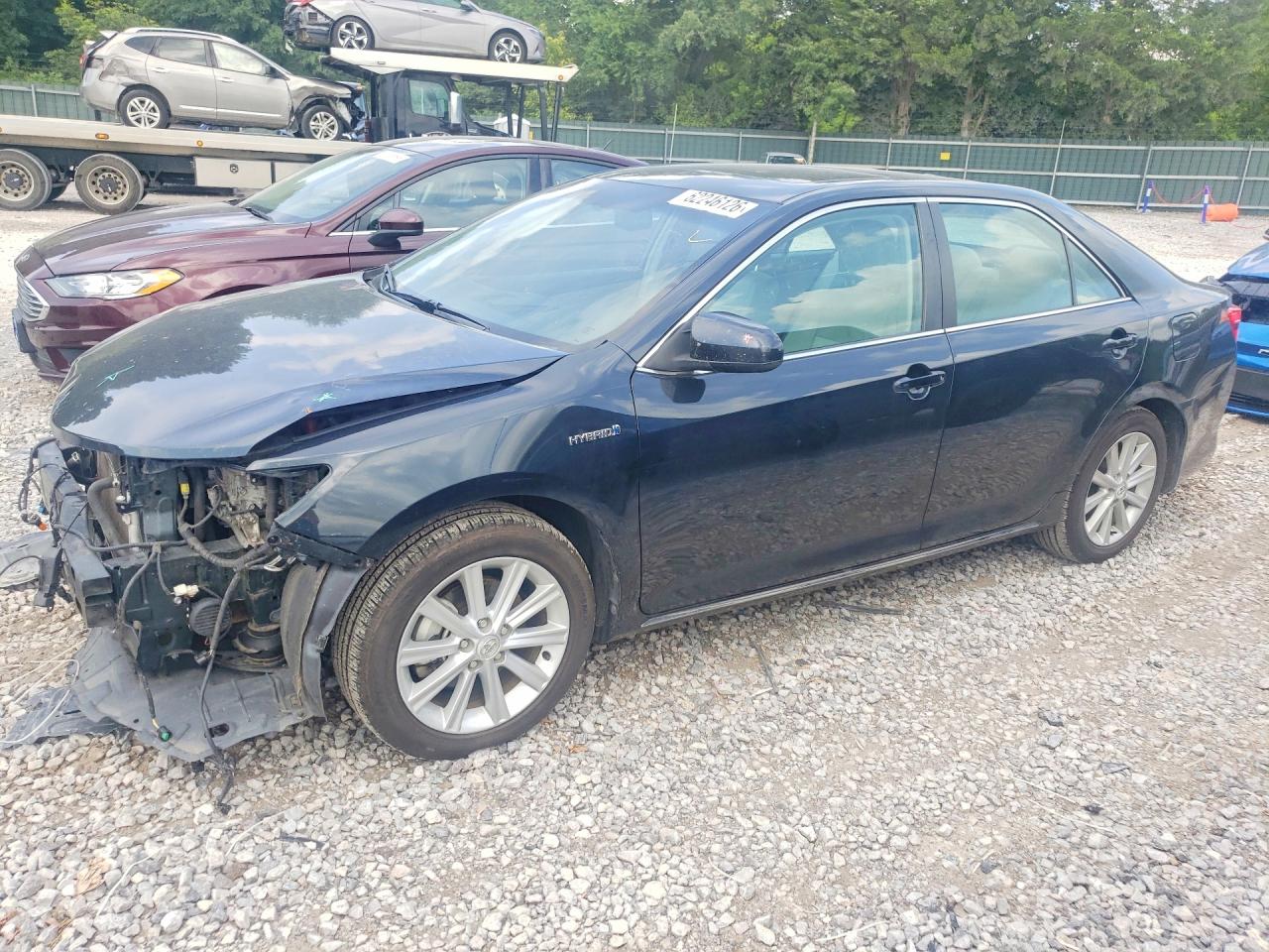 2012 Toyota Camry Hybrid Xle Black vin: 4T1BD1FK0CU038090