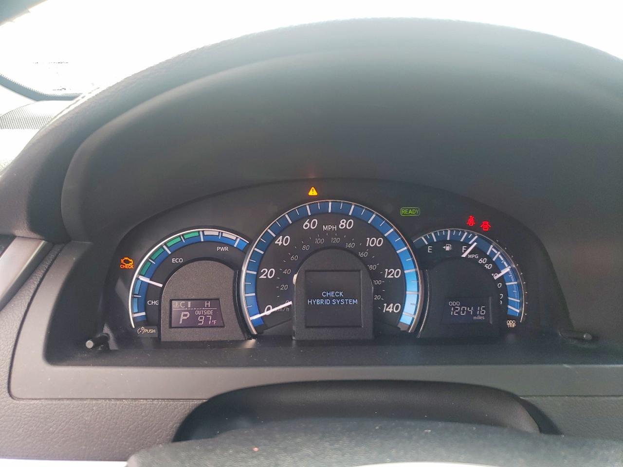 2012 Toyota Camry Hybrid Xle Black vin: 4T1BD1FK0CU038090
