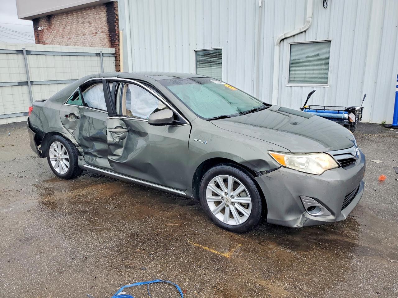 2012 Toyota Camry Hybrid Xle Gray vin: 4T1BD1FK0CU042561