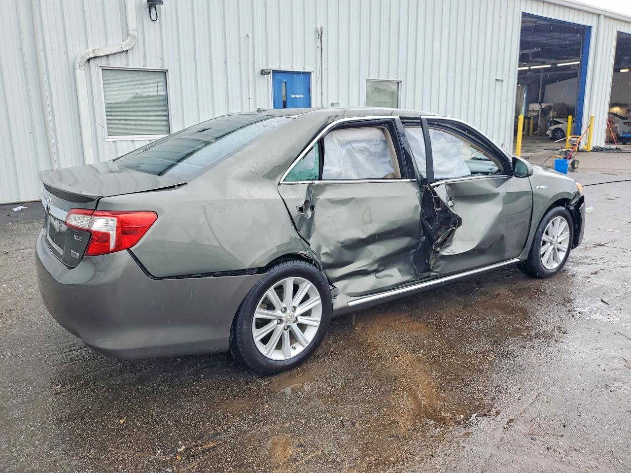 2012 Toyota Camry Hybrid Xle Gray vin: 4T1BD1FK0CU042561