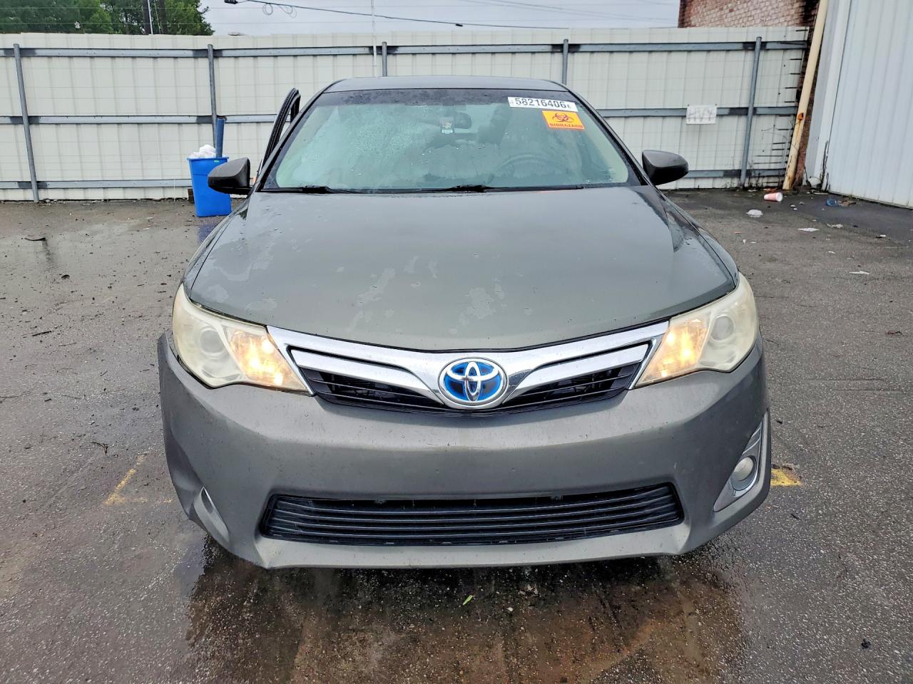 2012 Toyota Camry Hybrid Xle Gray vin: 4T1BD1FK0CU042561