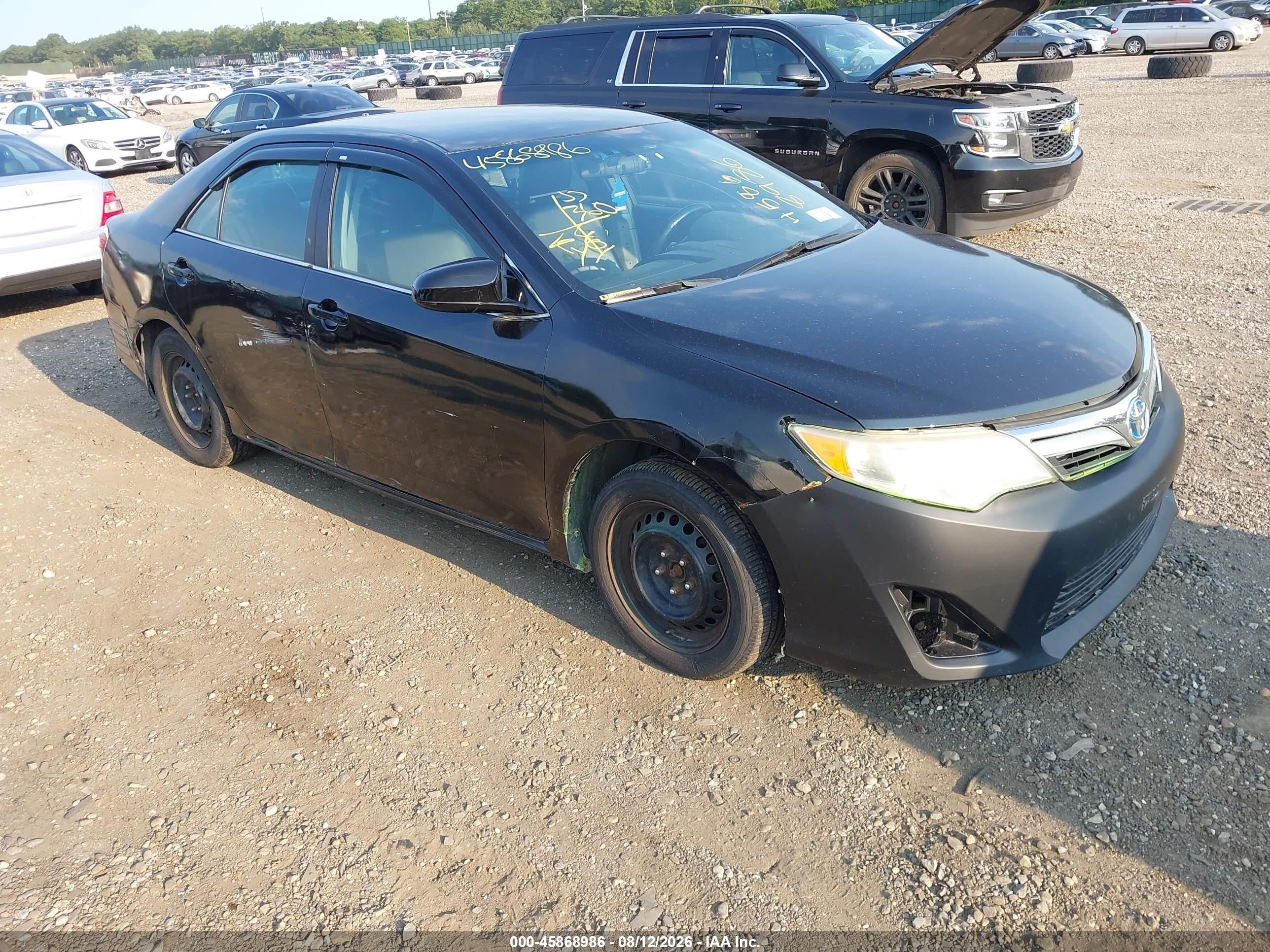 2012 Toyota Camry Hybrid Le Black vin: 4T1BD1FK0CU042642