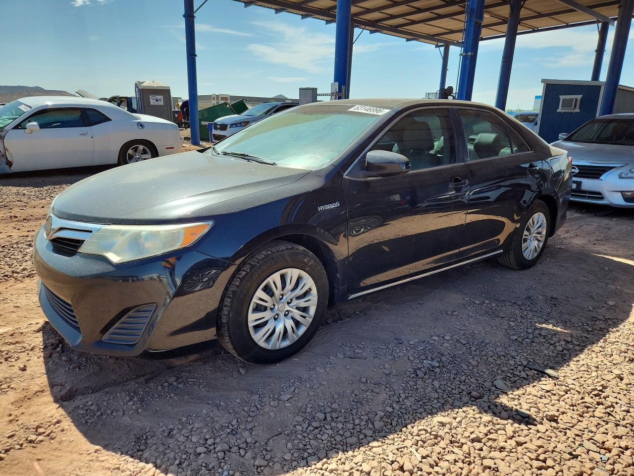 2012 Toyota Camry Hybrid Le Black vin: 4T1BD1FK0CU044231