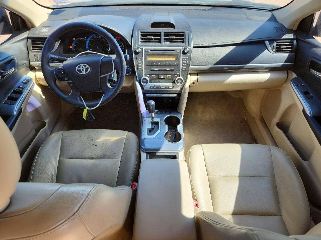 2012 Toyota Camry Hybrid Le Black vin: 4T1BD1FK0CU044231