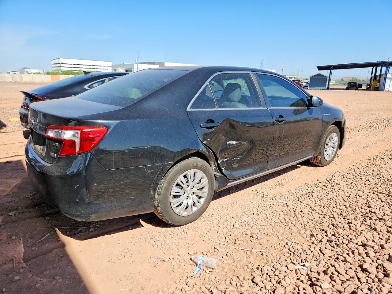 2012 Toyota Camry Hybrid Le Black vin: 4T1BD1FK0CU044231