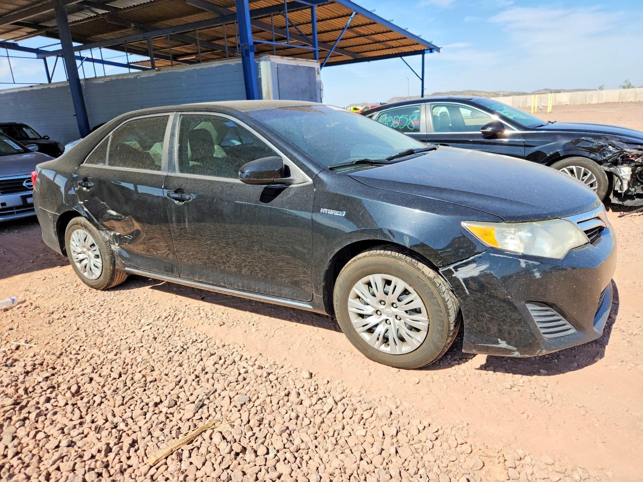 2012 Toyota Camry Hybrid Le Black vin: 4T1BD1FK0CU044231