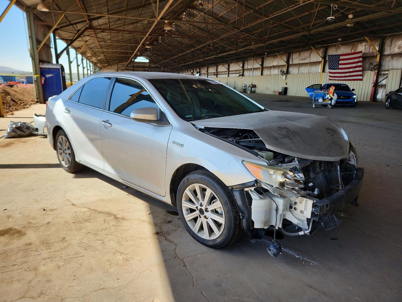 2012 Toyota Camry Hybrid Xle Silver vin: 4T1BD1FK0CU046898