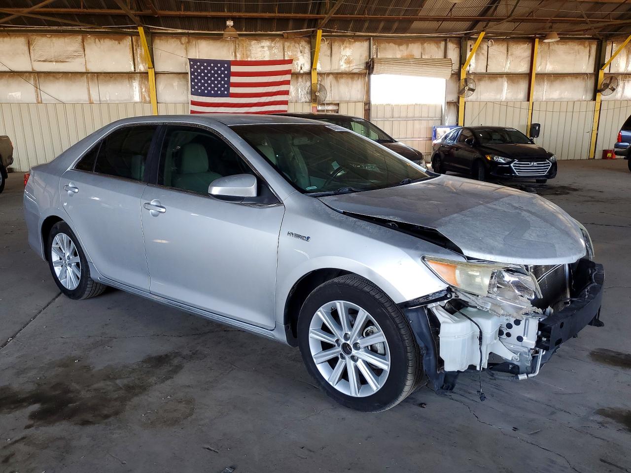 2012 Toyota Camry Hybrid Xle Silver vin: 4T1BD1FK0CU046898