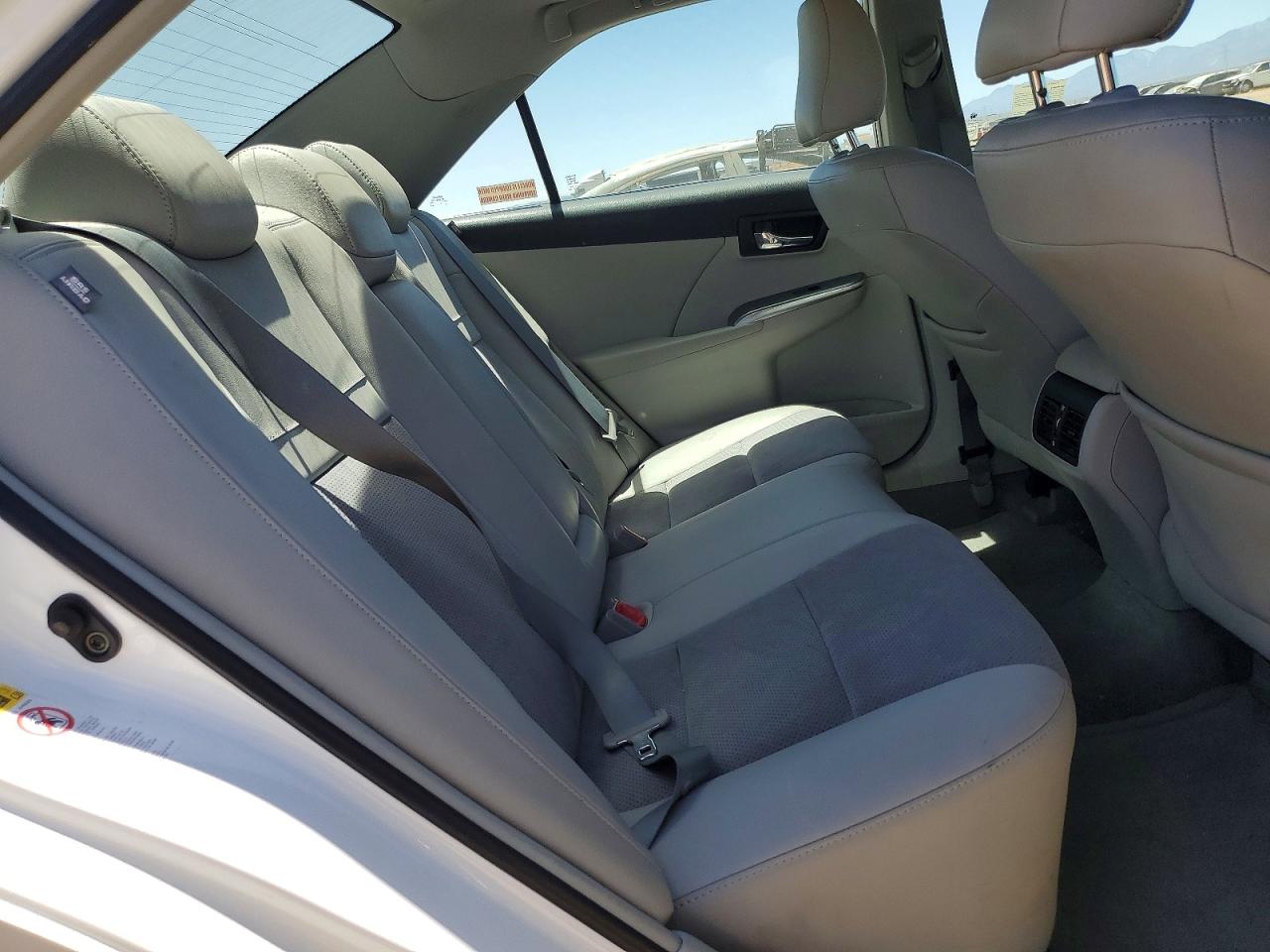 2012 Toyota Camry Hybrid Xle White vin: 4T1BD1FK0CU048439