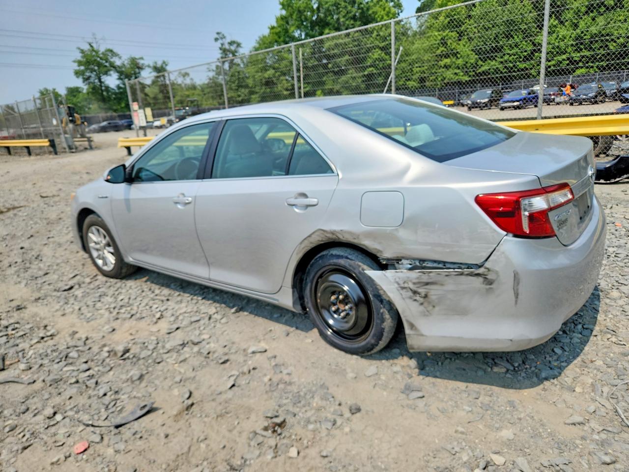 2012 Toyota Camry Hybrid Le Silver vin: 4T1BD1FK0CU054242