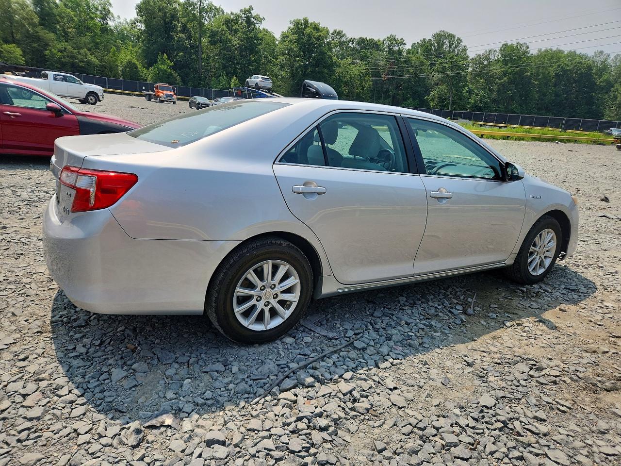 2012 Toyota Camry Hybrid Le Silver vin: 4T1BD1FK0CU054242