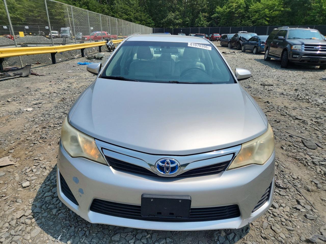 2012 Toyota Camry Hybrid Le Silver vin: 4T1BD1FK0CU054242
