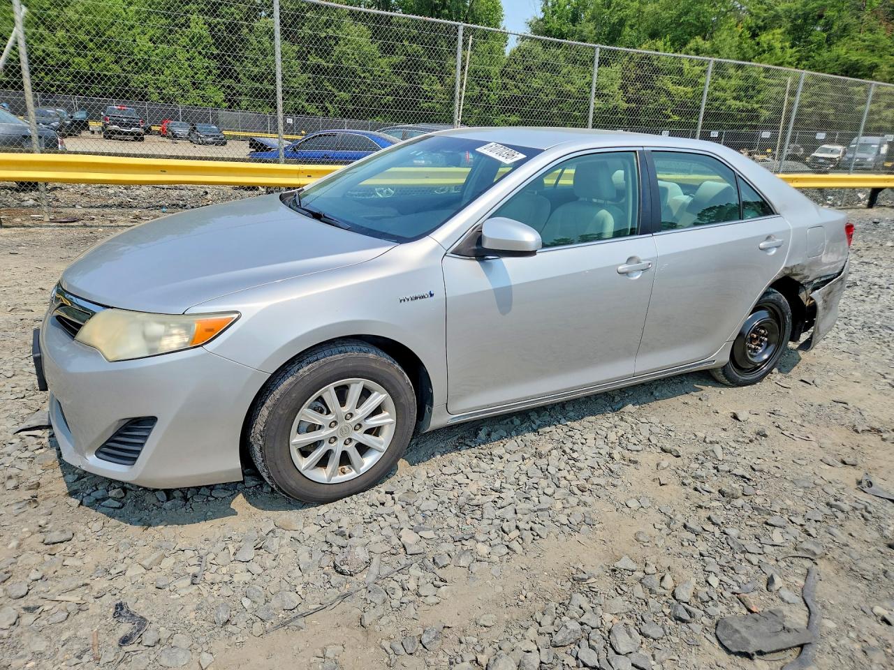 2012 Toyota Camry Hybrid Le Silver vin: 4T1BD1FK0CU054242