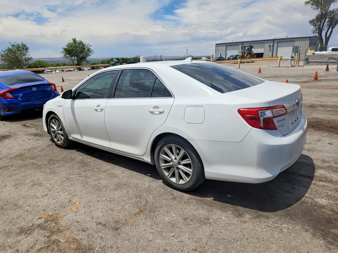 2012 Toyota Camry Hybrid Xle White vin: 4T1BD1FK0CU054273