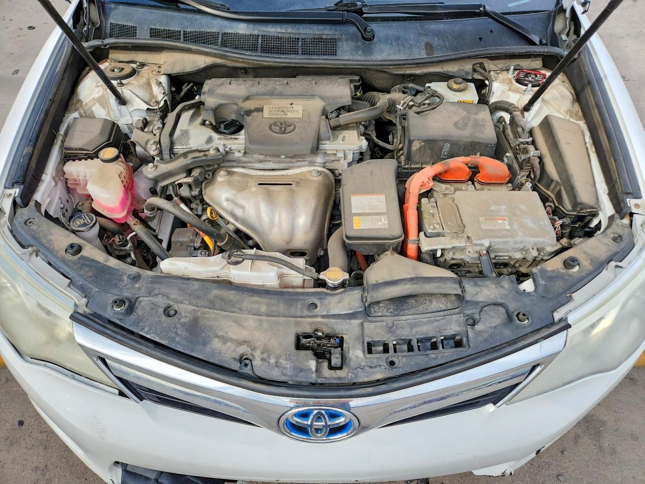 2012 Toyota Camry Hybrid Xle White vin: 4T1BD1FK0CU060607