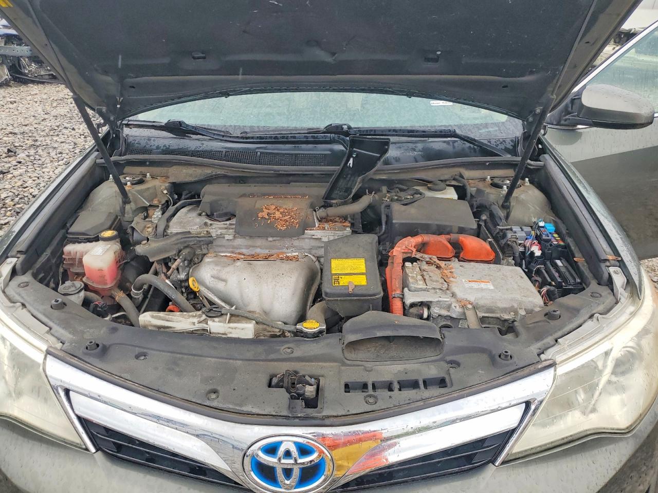 2013 Toyota Camry Hybrid Xle Green vin: 4T1BD1FK0DU066893