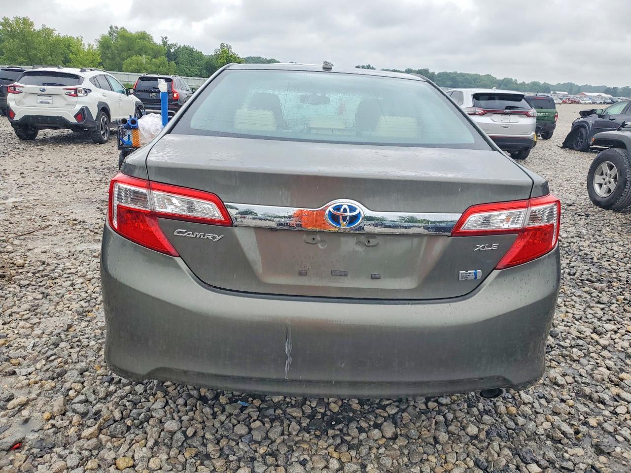 2013 Toyota Camry Hybrid Xle Green vin: 4T1BD1FK0DU066893