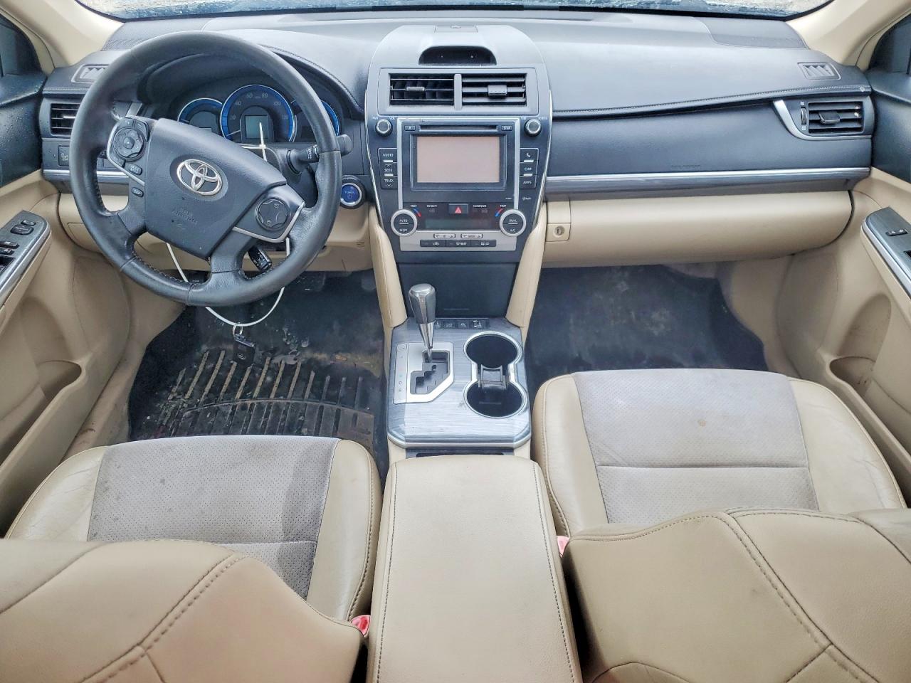 2013 Toyota Camry Hybrid Xle Green vin: 4T1BD1FK0DU066893