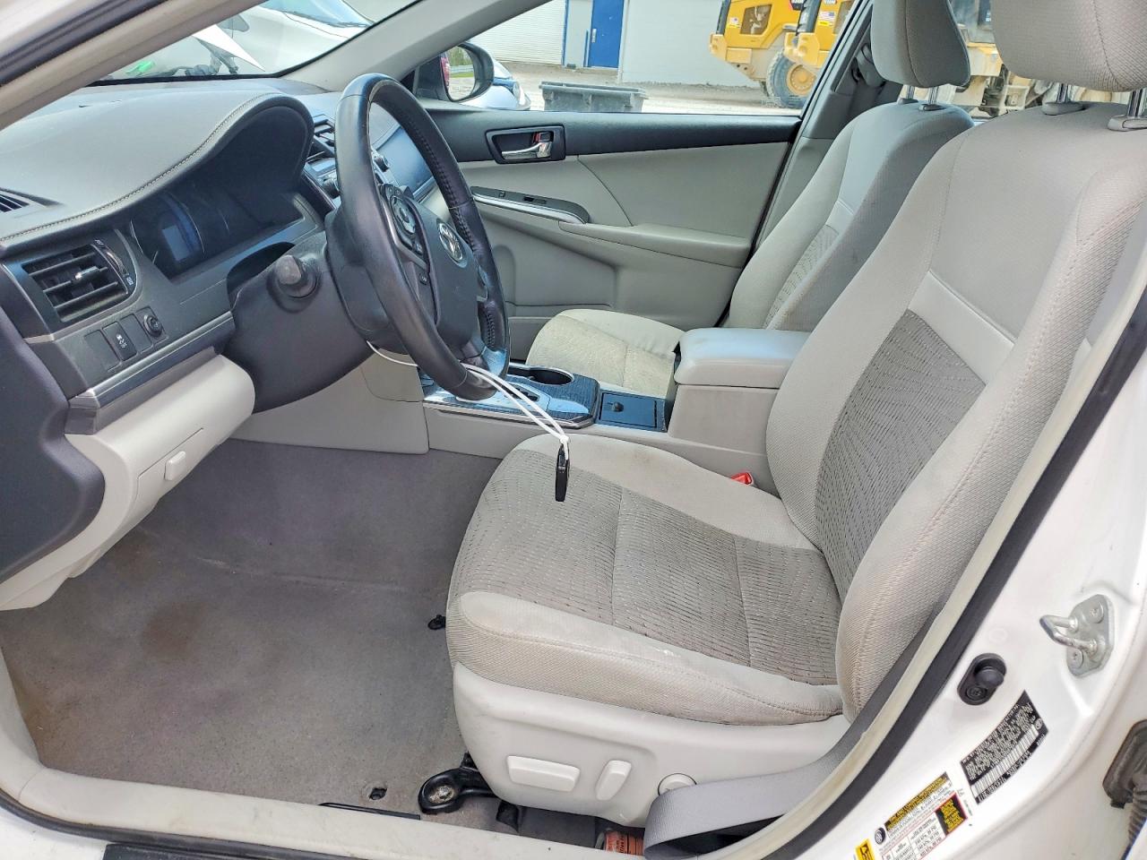 2013 Toyota Camry Hybrid Xle White vin: 4T1BD1FK0DU078476