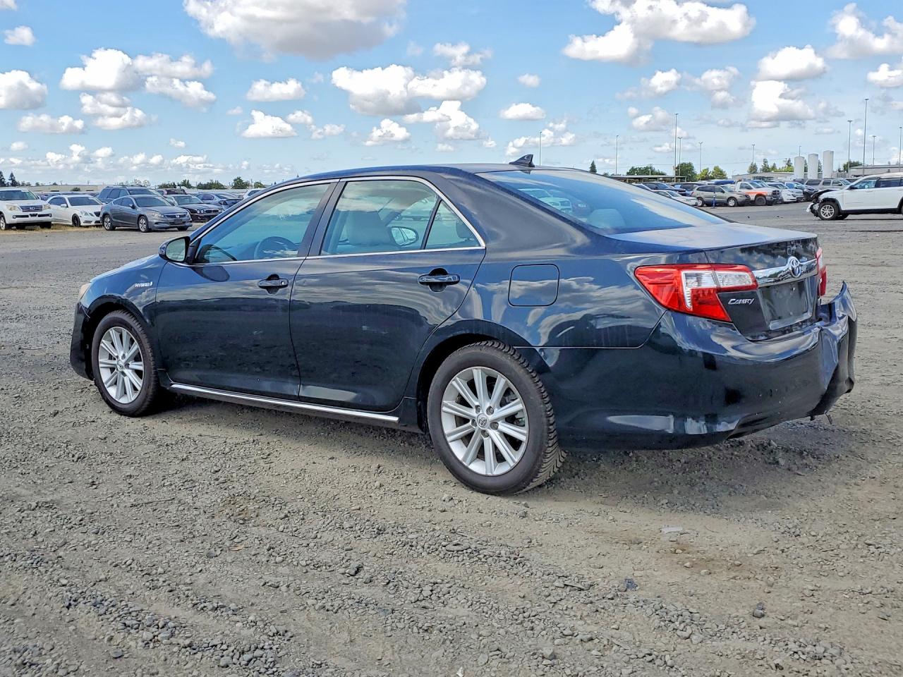 2013 Toyota Camry Hybrid Xle Серый vin: 4T1BD1FK0DU085668