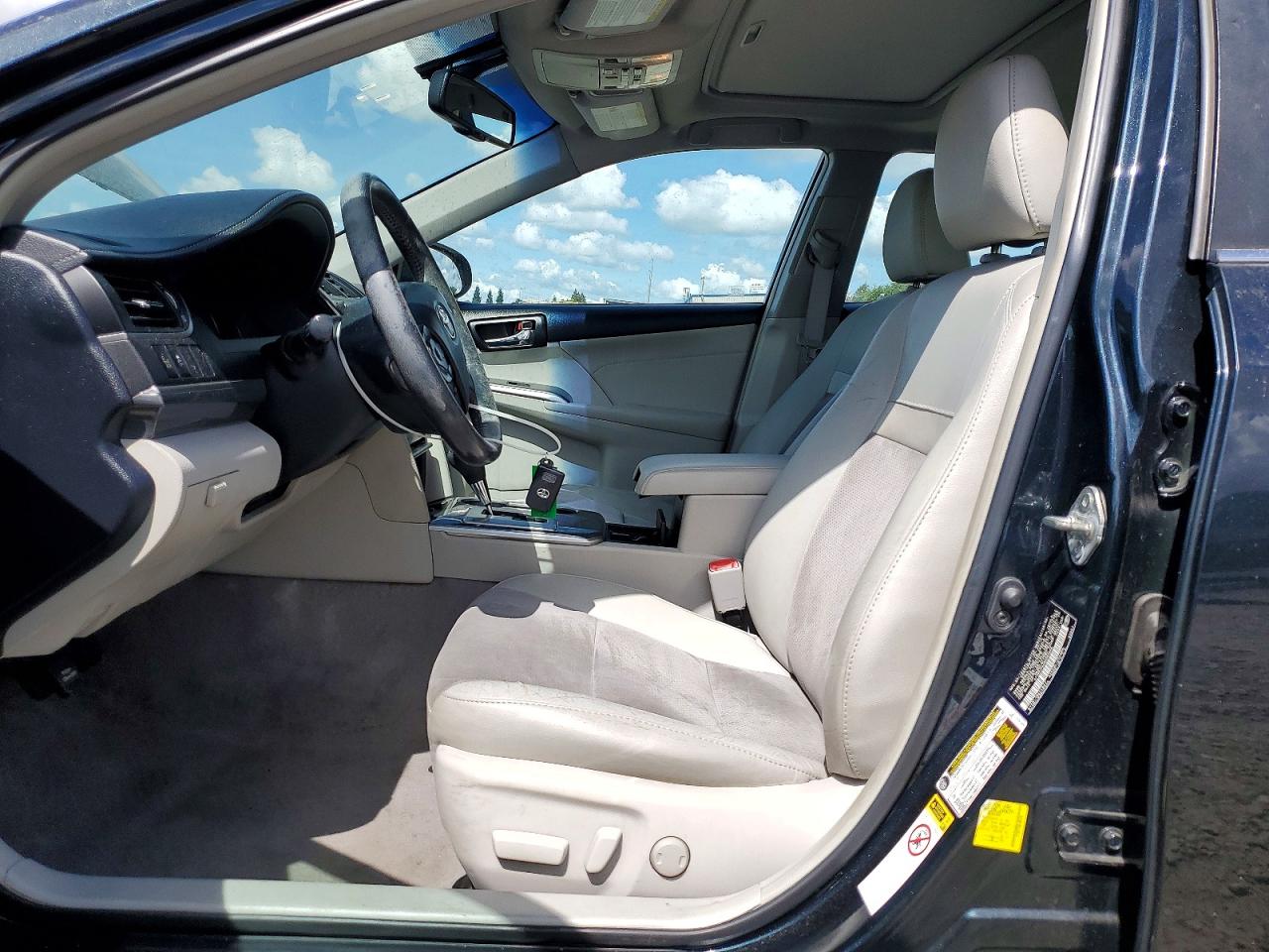 2013 Toyota Camry Hybrid Xle Серый vin: 4T1BD1FK0DU085668