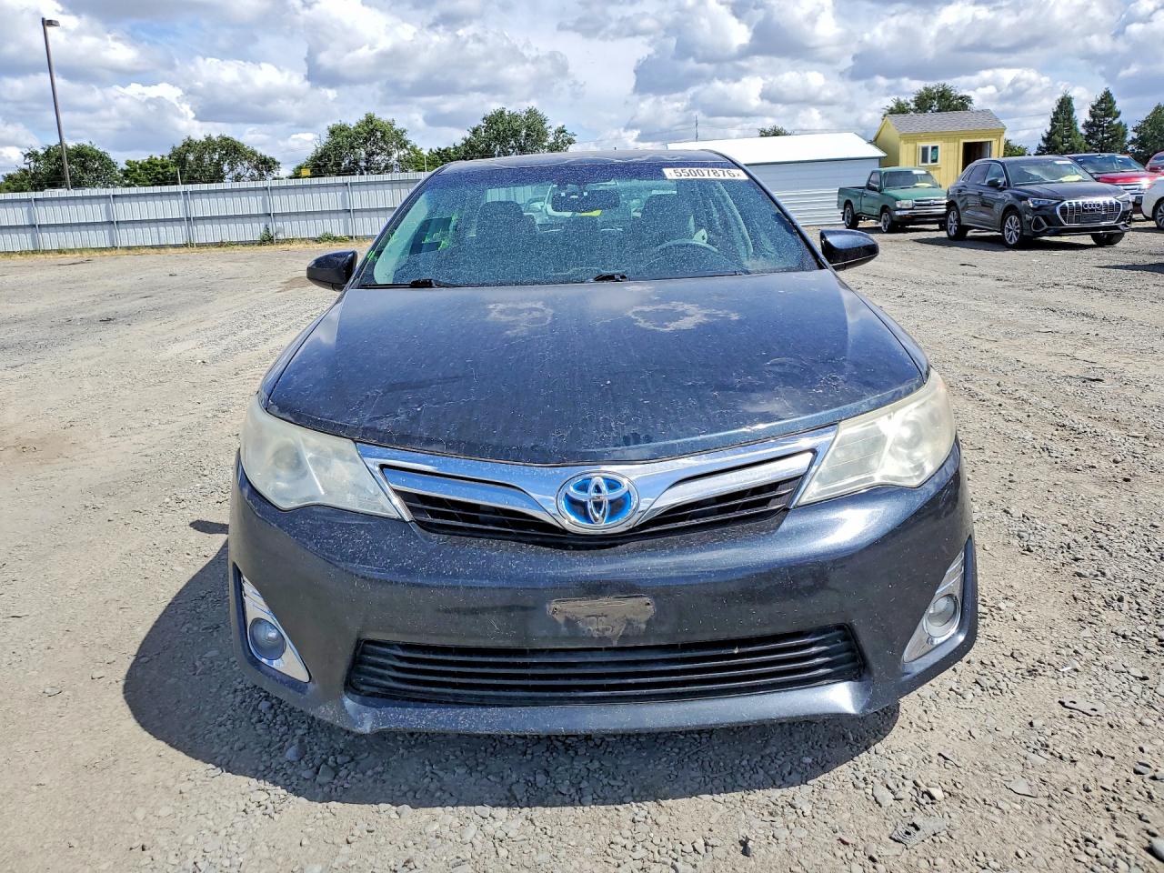 2013 Toyota Camry Hybrid Xle Серый vin: 4T1BD1FK0DU085668