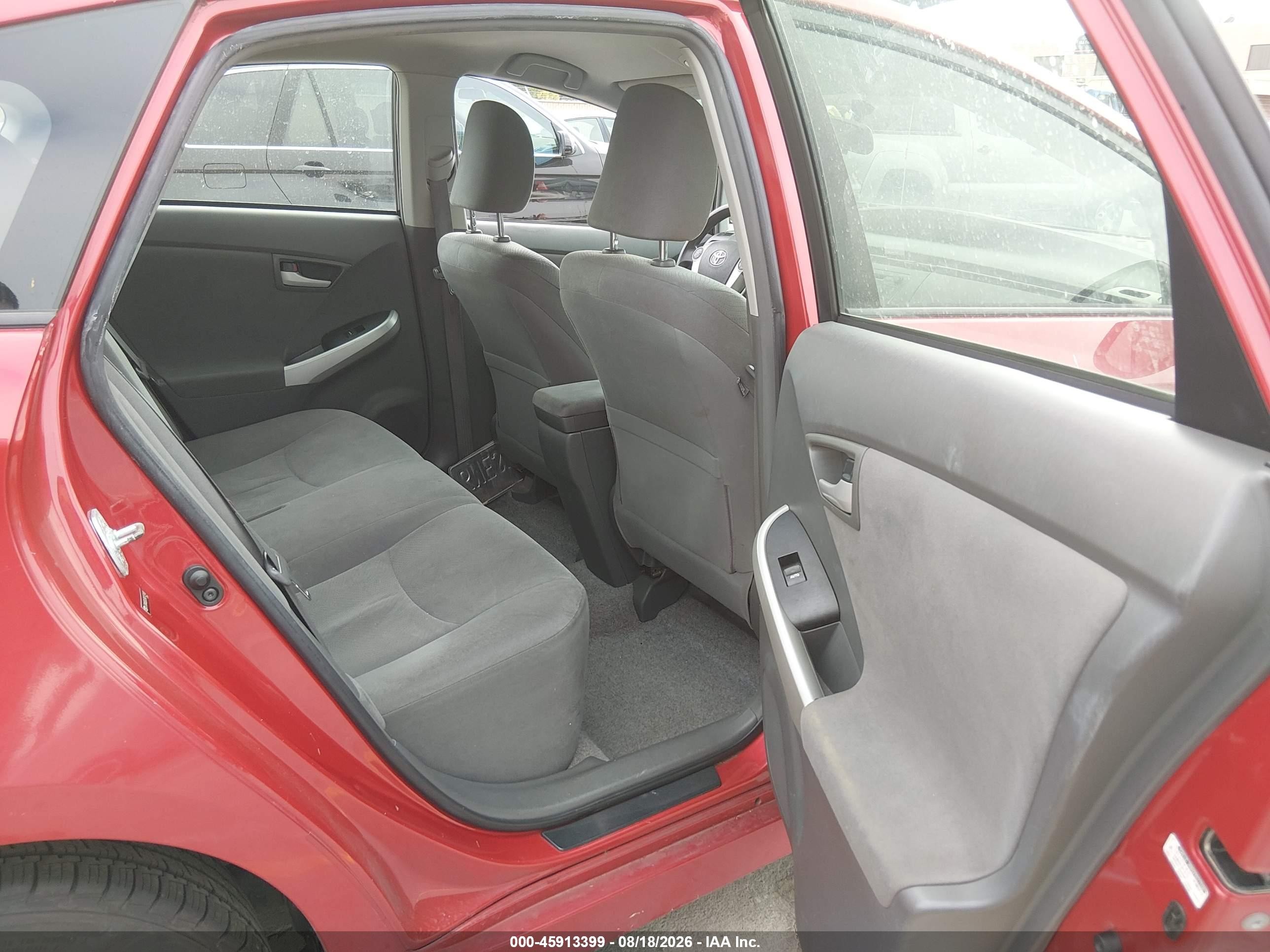2013 Toyota Camry Hybrid Xle Red vin: 4T1BD1FK0DU085721