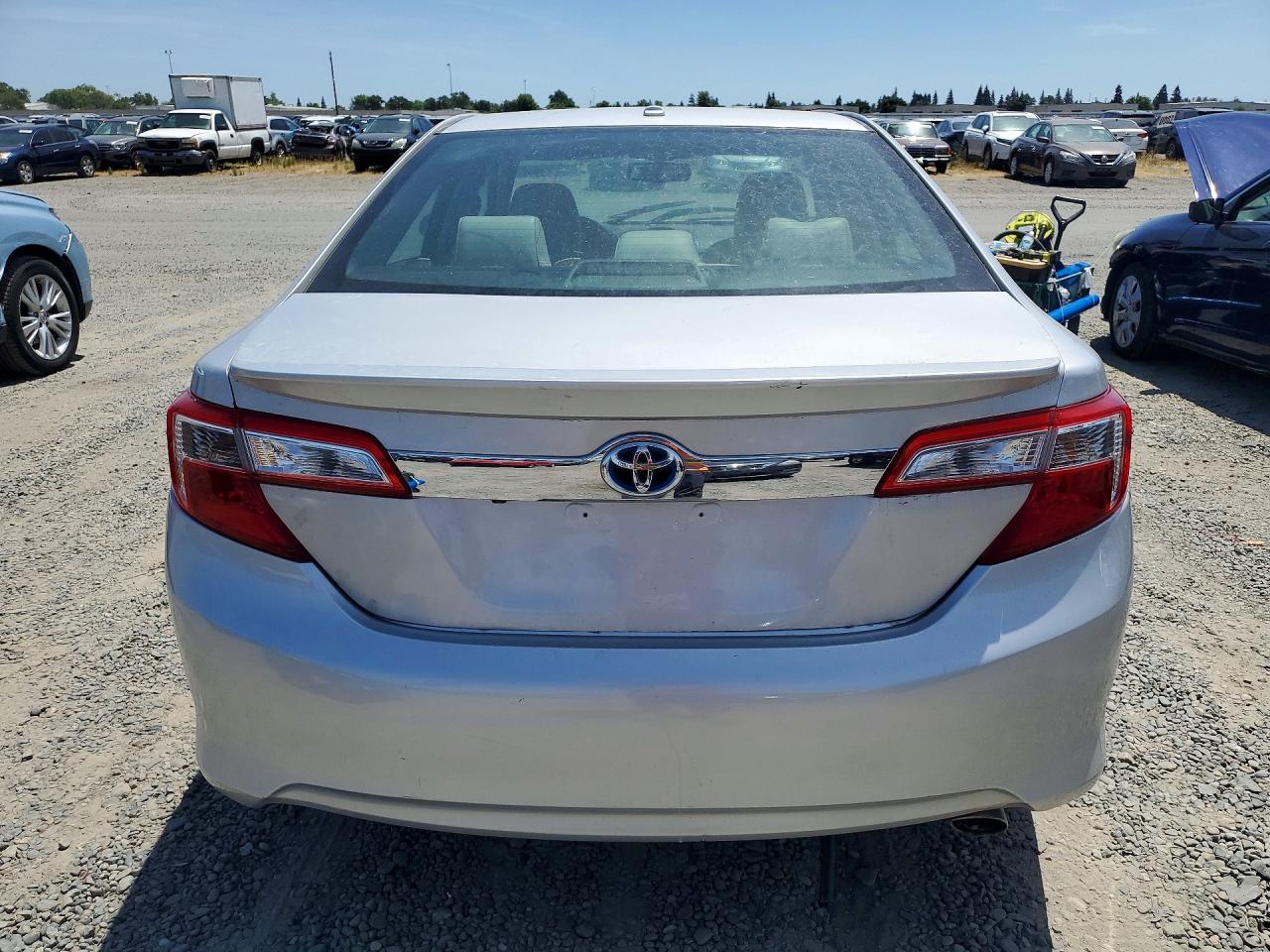 2013 Toyota Camry Hybrid Xle Silver vin: 4T1BD1FK0DU086562