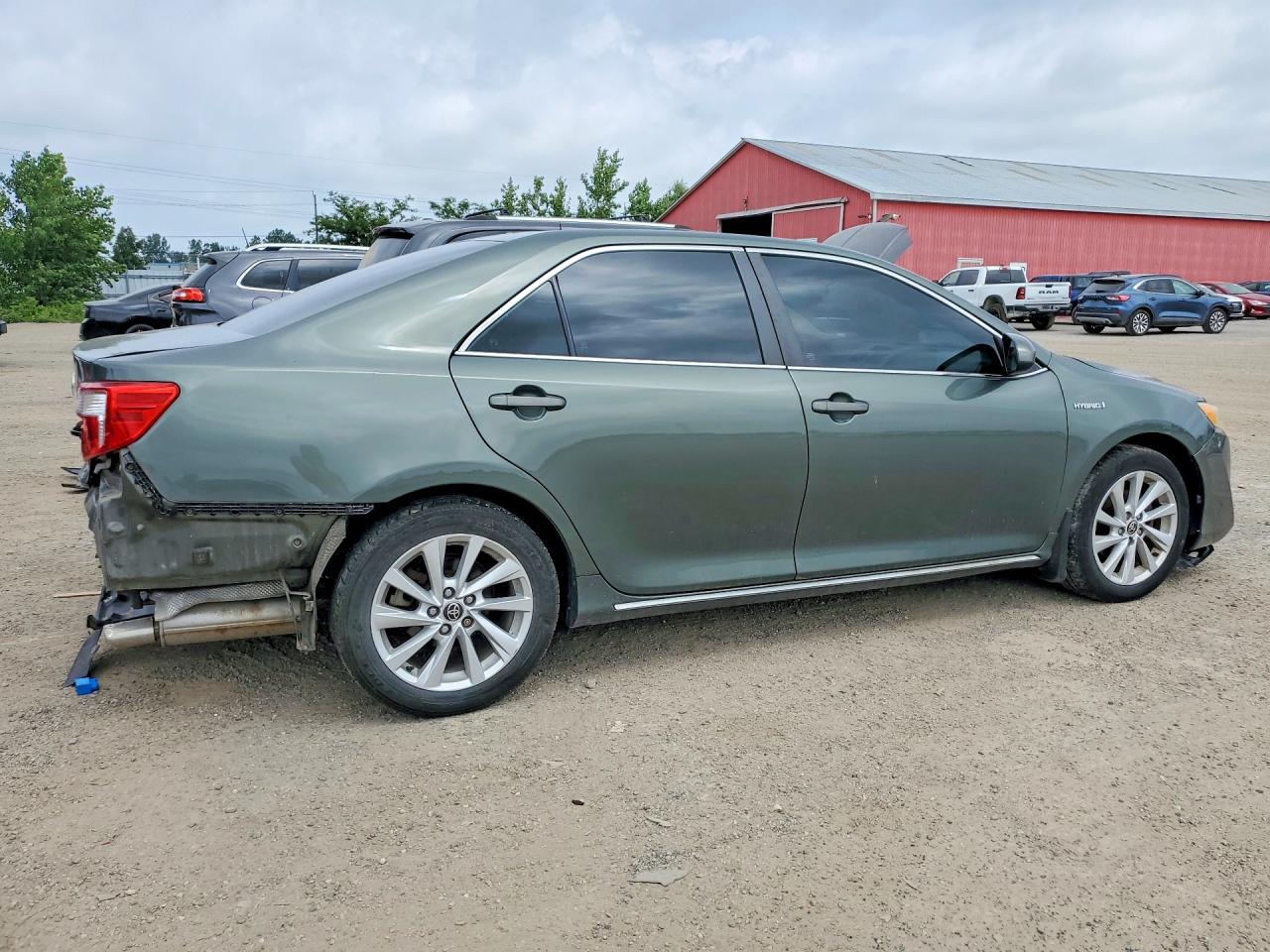 2014 Toyota Camry Hybrid Le Green vin: 4T1BD1FK0EU097224
