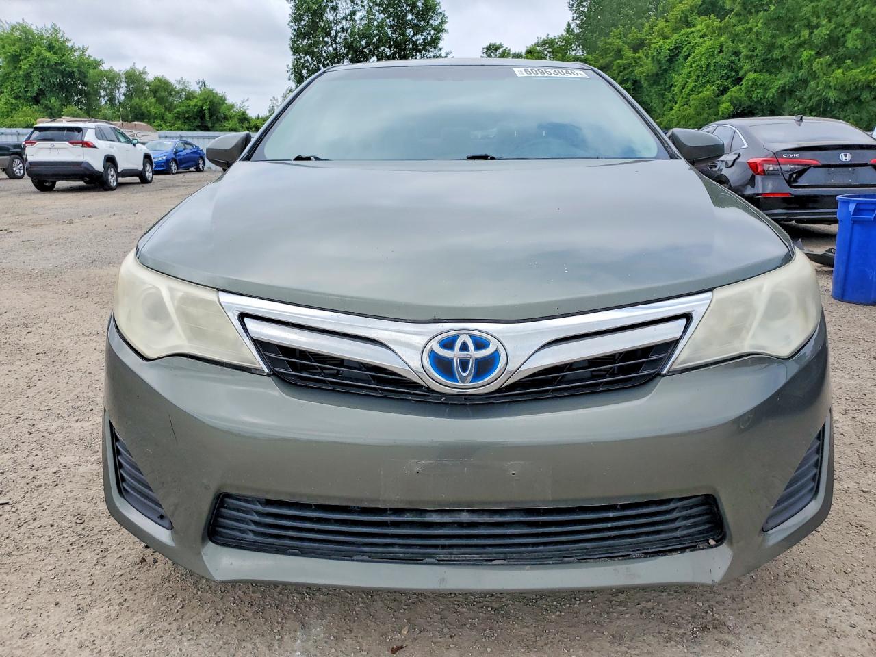 2014 Toyota Camry Hybrid Le Green vin: 4T1BD1FK0EU097224