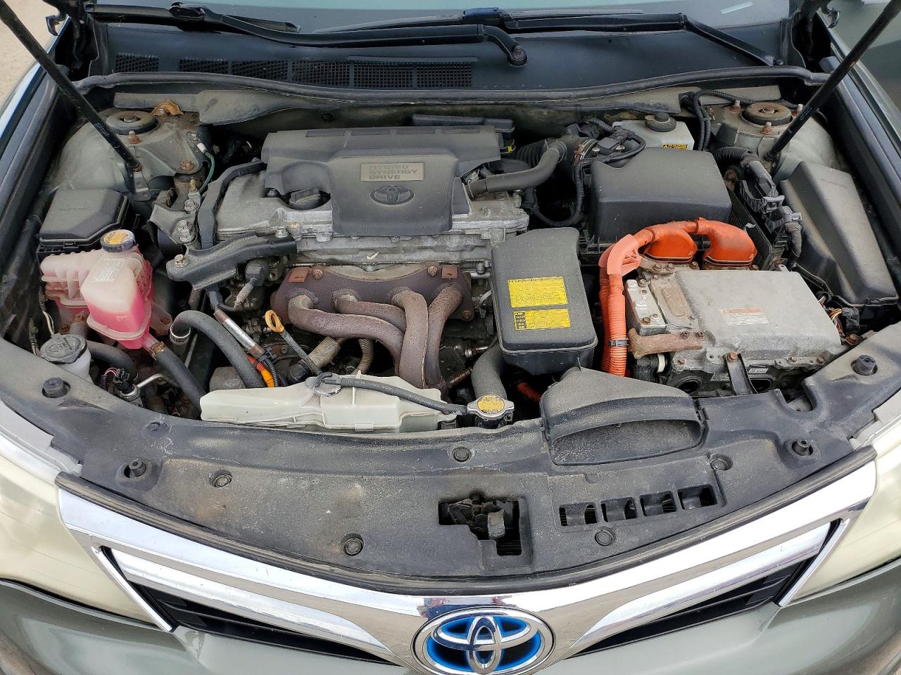 2014 Toyota Camry Hybrid Le Green vin: 4T1BD1FK0EU097224