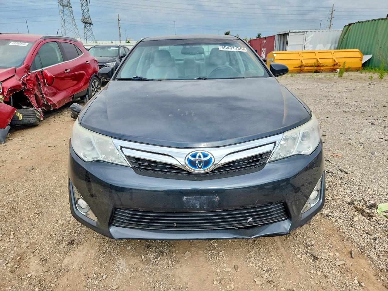 2014 Toyota Camry Hybrid Xle Black vin: 4T1BD1FK0EU097465
